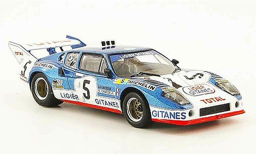 Ligier JS2 Base 1/43 IXO No.5 Total 24h Le Mans 1975 modelauto