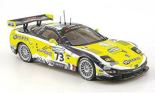 Chevrolet Corvette course 1/43 IXO C6 R No.73 24h Le Mans 2007 modelauto
