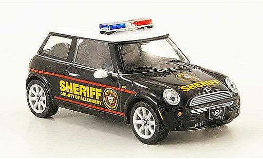 Mini Cooper D 1/43 IXO Allegheny County Sheriffs politie 2004 modelauto
