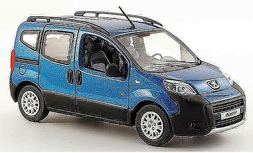 Peugeot Bipper Tepee 1/43 Norev outdoor blauw 2009 modelauto