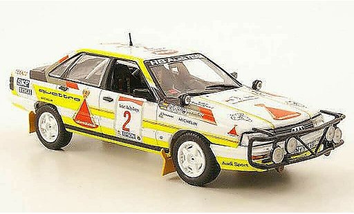 Audi 200 quattro course 1/43 Norev No.2 Safari Rally Kenya 1987 modelauto