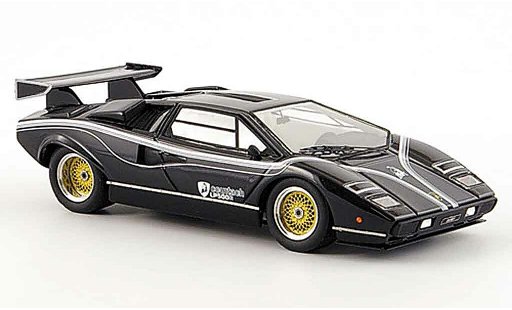 Lamborghini Countach LP 500 1/43 Look Smart r zwart modelauto