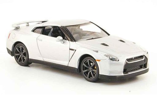 Nissan Skyline R35 1/43 Yat Ming GT R grijs metallic 2009 modelauto