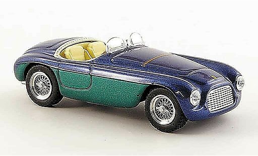 Ferrari 166 MM 1/43 Art Model barchetta touring blauw groen modelauto