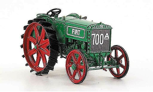 Fiat 700 A 1/43 Universal Hobbies groen 1928 modelauto