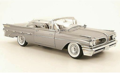 Pontiac Bonneville Hardtop 1/18 Sun Star hard top grijs metallic et beige 1959 modelauto