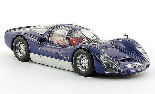 Porsche 906 1965 1/43 Solido Carrera 6 blauw modelauto