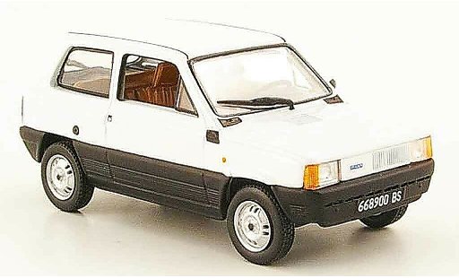 Fiat Panda Base 1/43 Norev wit 1981 modelauto