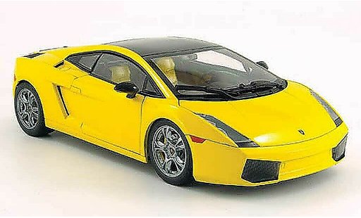 Lamborghini Gallardo SE 1/18 Norev geel/zwart 2005 modelauto
