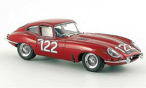 Jaguar E-Type 1963 1/43 Best E Coupe Targa Florio No.122 Ravetto/Baggio modelauto