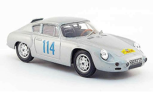 Porsche Abarth Base 1/43 Best No.114 Burchet Mairesse Tour de Corse 1960 modelauto