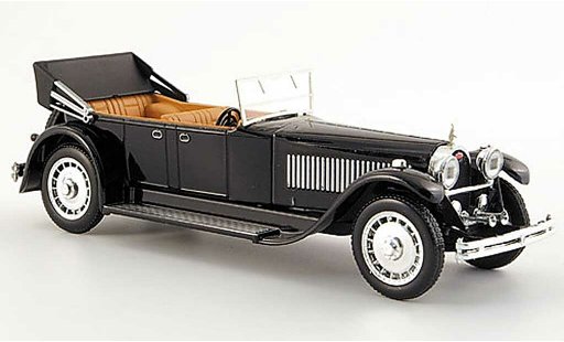 Bugatti 41 torpedo 1/43 Rio Royale zwart met Motornachbildung 1927 modelauto