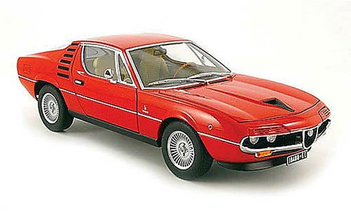 Alfa Romeo Montreal gt 1/18 Autoart rood 1970 modelauto