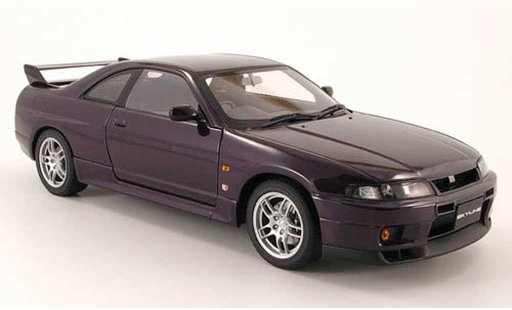 Nissan Skyline R33 1/18 Autoart gt-r v-spec lila 1997 modelauto