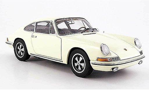 Porsche 911 S 1/18 Autoart beige 1967 modelauto