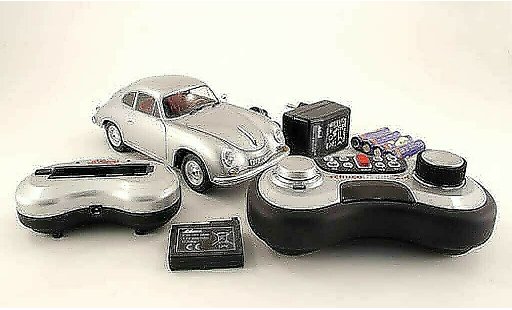 Porsche 356 A A 1/18 Schuco A coupe grijs met funktionen modelauto
