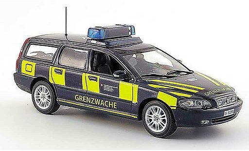 Volvo V70 Base 1/43 Minichamps Stationwagen Grenzwache Schweizer Zoll modelauto