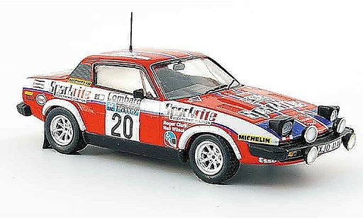 Triumph TR7 1980 1/43 Trofeu No.20 Sparkrite Clark Wilson RAC Rally modelauto