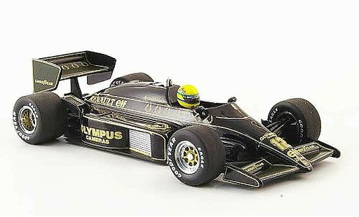 Renault F1 1985 1/43 Minichamps lotus 97t no.12 olympus a.senna saison modelauto