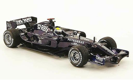 Toyota F1 Williams 1/43 Minichamps fw 30 no.7 test barcelona 2008 modelauto
