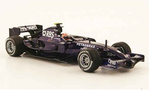 Toyota F1 Williams 1/43 Minichamps fw30 no.8 rbs k.nakajima 1. 3. februar 2008 modelauto