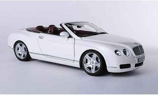 Bentley Continental GTC 1/18 Minichamps wit 2006 modelauto
