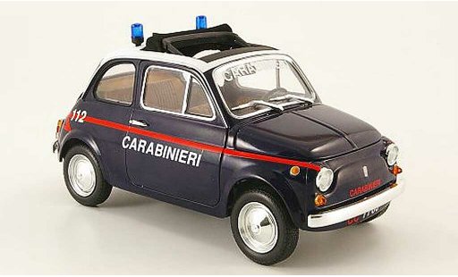 Fiat 500 L 1/18 Minichamps carabinieri politie 1965 modelauto