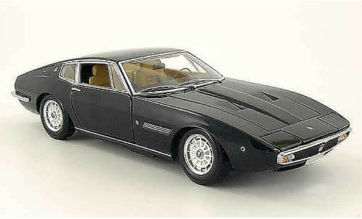 Maserati Ghibli coupe 1/18 Minichamps zwart 1969 modelauto