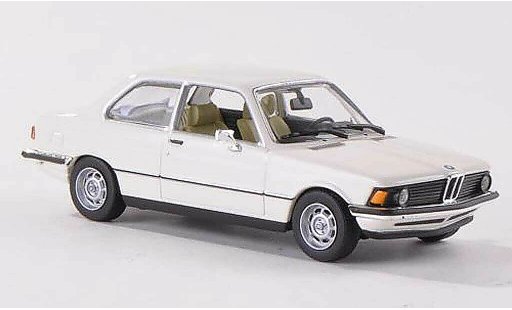 Bmw 318 coupe 1/43 Minichamps E21 i (E21) wit 1975 modelauto
