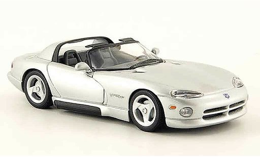 Dodge Viper RT 10 1/43 Minichamps grijs metallic 1993 modelauto