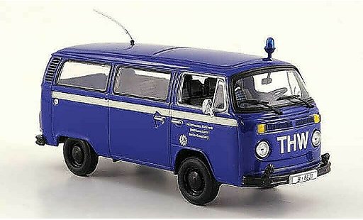 Volkswagen T2 B 1/43 Minichamps Bus THW Berlin-Kreuzberg 1979 modelauto