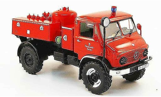 Mercedes Unimog 401-404 1/43 Minichamps 404 TroLF 750 pompier Berlin 1960 modelauto