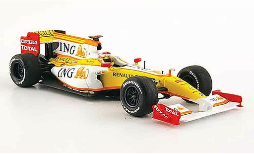Renault F1 2009 1/43 Minichamps f 1 showcar no.7 modelauto