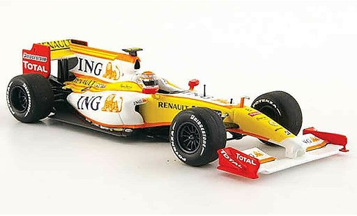 Renault F1 2009 1/43 Minichamps f 1 showcar no.8 modelauto