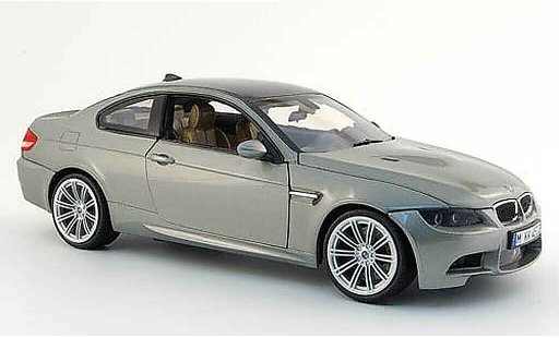Bmw M3 Coupe 1/18 Mondo Motors E92 grijs 2008 modelauto
