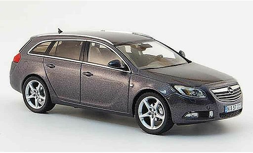 Opel Insignia Sports Tourer 1/43 Schuco grijs 2008 modelauto