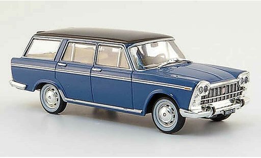 Fiat 2300 Familiare 1/43 Starline blauw/zwart 1963 modelauto