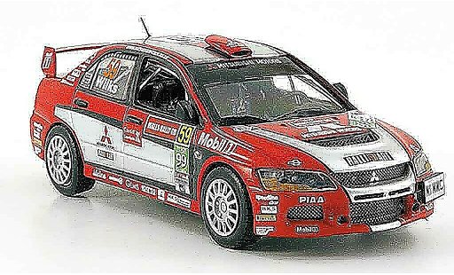 Mitsubishi Lancer Evolution IX 1/43 Vitesse Gr.N No. 59 PWRC Rally England 2007 modelauto