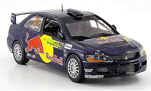 Mitsubishi Lancer Evolution IX 1/43 Vitesse Gr.N Red Bull Rally Griechenland 2007 modelauto