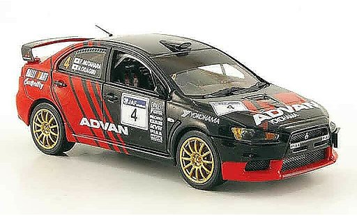 Mitsubishi Lancer Evolution IX 1/43 Vitesse No.4 Advan Rally Shinshiro 2008 modelauto