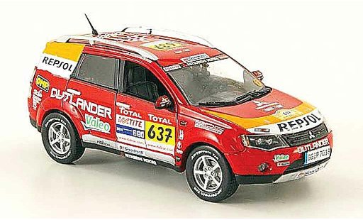 Mitsubishi Outlander Base 1/43 Vitesse No.637 Support Car Rally Dakar 2009 modelauto