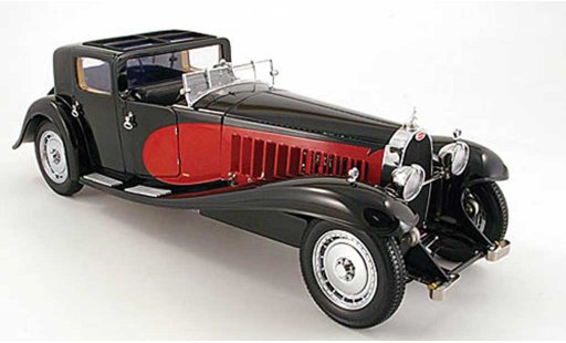 Bugatti Royale coupe de ville 1/18 Bauer rood zwart 1931 modelauto