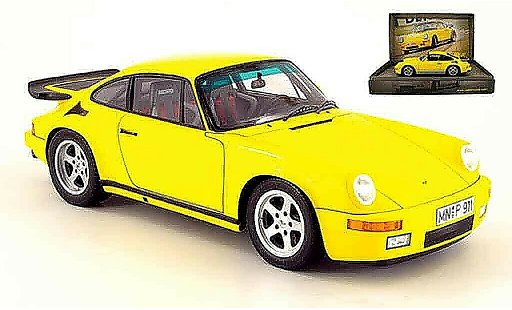 Porsche 911 RUF 1/18 Spark Porsche 911 ctr yellow bird modelauto