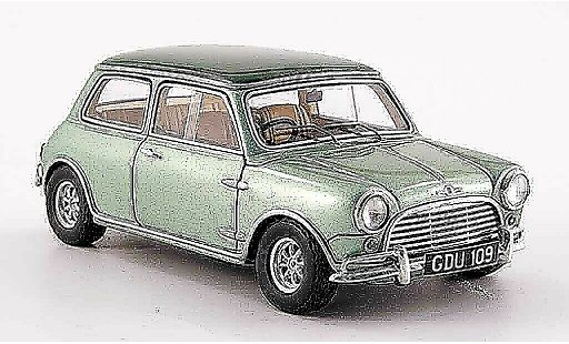 Austin Mini cooper s 1/43 Spark Sprint Stra?enversion groen 1969 modelauto