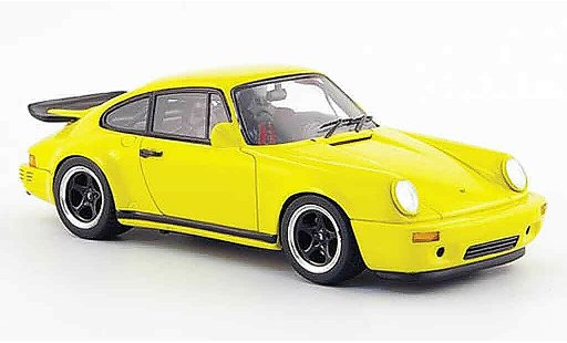 RUF CTR Yellowbird 1/43 Spark Sport geel modelauto