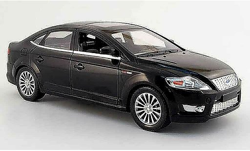 Ford Mondeo Berline 1/18 Powco zwart 2006 modelauto
