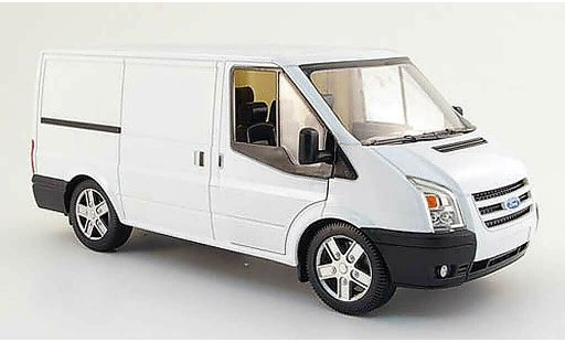 Ford Transit Kastenwagen 1/18 Powco bestelwagen wit 2006 modelauto