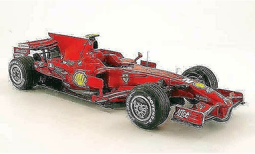 Ferrari F1 F2008 1/18 Hot Wheels no.2 f.massa winnaar gp europa valencia modelauto