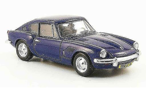 Triumph GT6 MkII 1/43 Spark blauw 1968 modelauto