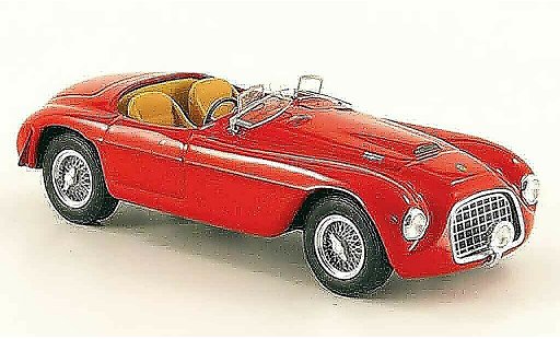 Ferrari 166 MM 1/43 Hot Wheels Elite barchetta rood modelauto